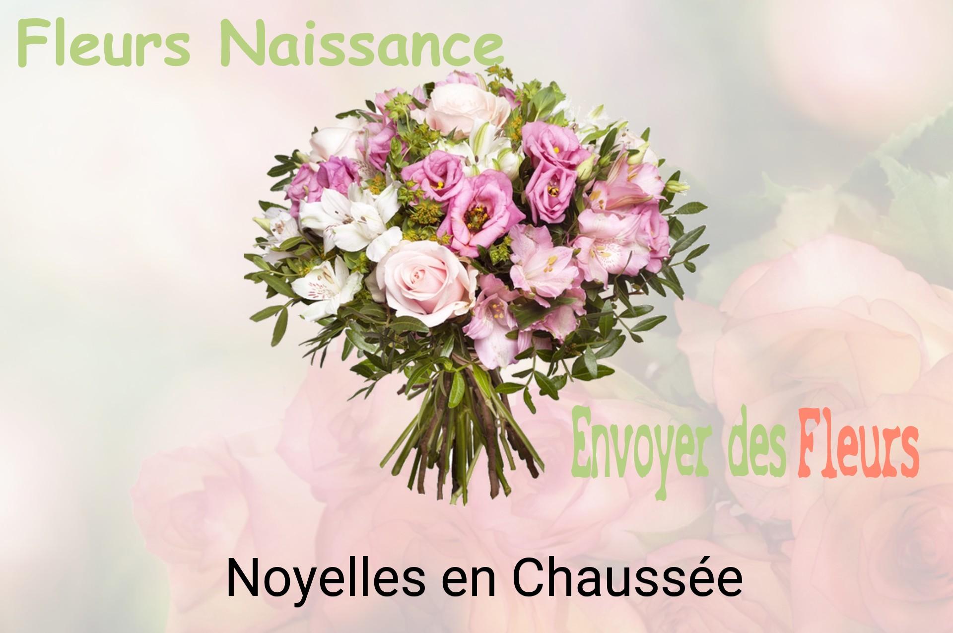 Bouquet de fleurs de naissance livré à Noyelles-en-Chaussée